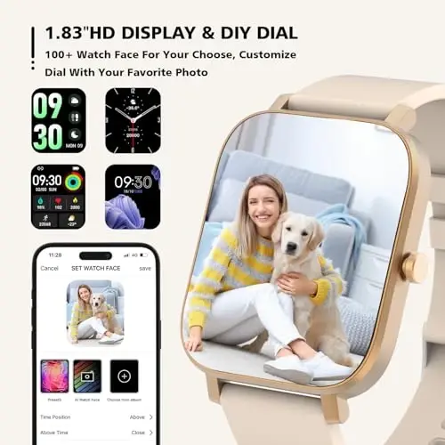 Smart Watch for Men Women SmartWatch 1.83