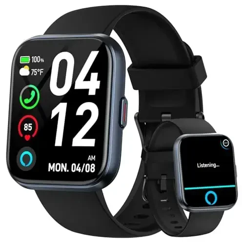 Smart Watches for Men Android & iPhone, 1.8