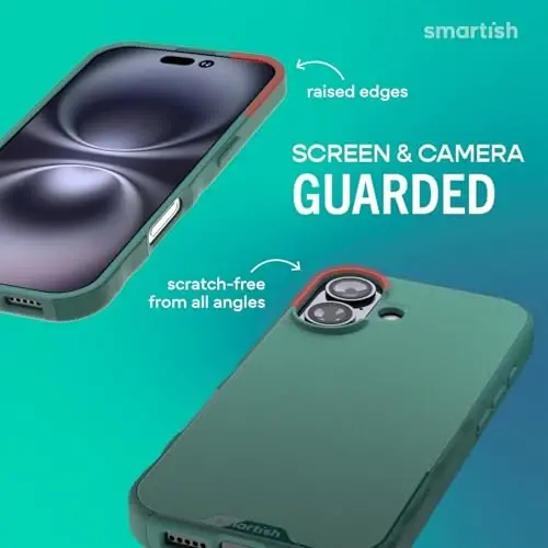 Smartish® Чехол для iPhone 17 MagSafe - Gripmunk Magnetic Slim Case [Легкий + Защитный] Тонкий чехол с микрофиброй для Apple iPhone 17 - So Jaded - 2