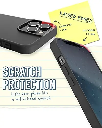 Smartish iPhone 11 Pro Max Slim Case - Gripmunk [Lightweight + Protective] Thin Cover (Silk) - Black Tie Affair - 4