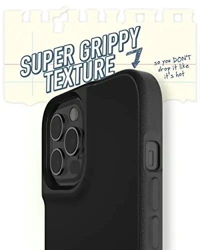 Smartish iPhone 12 Pro Max İnce Kılıf - Gripmunk [Hafif + Koruyucu] İnce Kapak (İpek) - Black Tie Affair (2'li Paket) - 3