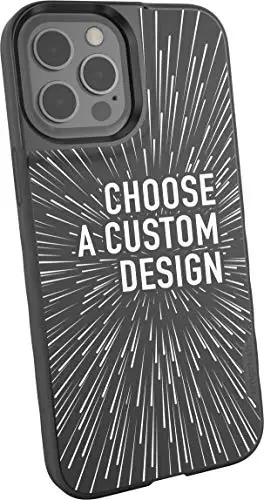 Smartish iPhone 12 Pro Max MagSafe Case, Gripmunk, Slim Grip, Custom Print | Thin, Grippy & Protective, Magnetic with Microfiber-Lined Interior, Drop-Tested from 6 Feet, Raised Edges for Screen & Camera - 1