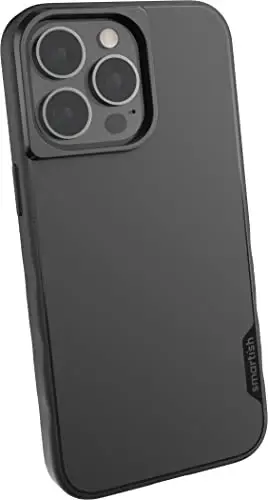 Smartish® iPhone 13 Pro Slim Case - Gripmunk - [Yengil + Himoyalovchi] Yupqa Tutqichli G‘ilof - Black Tie Affair 