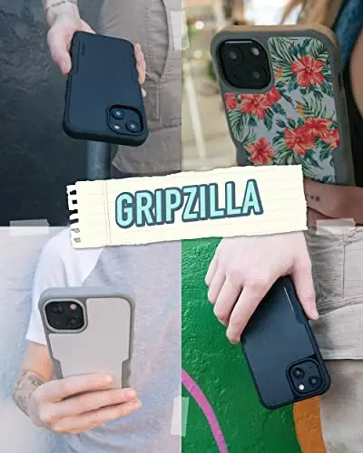 Smartish iPhone 14 Koruyucu Manyetik Kılıf - MagSafe Uyumlu [Sağlam + Dayanıklı] Ağır Hizmet Tipi Kavrama Zırhlı İnce Kapak ve Apple iPhone 14 için Düşme Testi Onaylı Koruma - Gizli Menü 