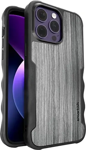 Smartish iPhone 14 Pro Max Protective Magnetic Case - Gripzilla Compatible with MagSafe [Rugged + Tough] Heavy Duty Grip Cover w/Drop Tested Protection for Apple iPhone 14 Pro Max - Graspin' Aspen - SMARTISH