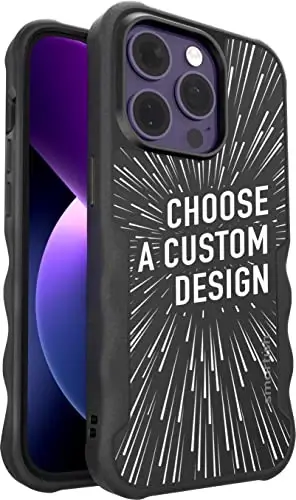 Smartish iPhone 14 Pro Protective Magnetic Case - Gripzilla Compatible with MagSafe [Rugged + Tough] Heavy Duty Grip Slim Cover w/Drop Tested Protection for Apple iPhone 14 Pro - Secret Menu - 1