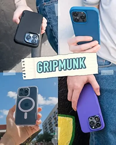 Smartish® iPhone 14 Pro Slim Case - Gripmunk Compatible with MagSafe [Lightweight + Protective] Thin Grip Cover with Microfiber Lining - You're Just Jelly 