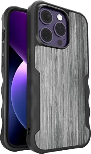 Smartish iPhone 14 Pro Защитный магнитный чехол - Gripzilla, совместимый с MagSafe [Прочный + Жесткий], сверхмощный тонкий чехол с защитой от падений для Apple iPhone 14 Pro - Graspin' Aspen 