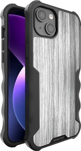 Smartish® iPhone 15 Plus Protective Magnetic Case - Gripzilla Compatible with MagSafe [Rugged + Tough] Heavy Duty Grip Armored Cover w/Drop Tested Protection for Apple iPhone 15 Plus - Graspin' Aspen - 2