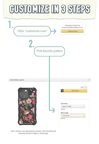 Smartish® iPhone 15 Pro himoya magnitli g'ilofi - Gripzilla MagSafe bilan mos keladi [Mustahkam + Qattiq] Og'ir vaznli tutqichli zirhli qopqoq Apple iPhone 15 Pro uchun tushish sinovidan o'tgan himoya bilan - Maxsus nashrlar - 3