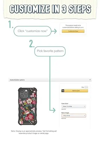 Smartish® iPhone 15 Pro himoya magnitli g'ilofi - Gripzilla MagSafe bilan mos keladi [Mustahkam + Qattiq] Og'ir vaznli tutqichli zirhli qopqoq Apple iPhone 15 Pro uchun tushish sinovidan o'tgan himoya bilan - Maxsus nashrlar - 3