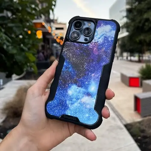 Smartish® iPhone 15 Pro himoya magnitli g'ilofi - Gripzilla MagSafe bilan mos keladi [Mustahkam + Qattiq] Og'ir vaznli tutqichli zirhli qopqoq Apple iPhone 15 Pro uchun tushish sinovidan o'tgan himoya bilan - Maxsus nashrlar 