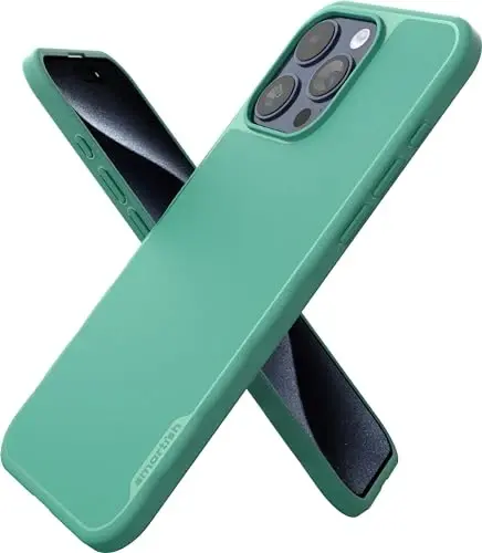 Smartish® iPhone 15 Pro Max Magnetic Case - Gripmunk Compatible with MagSafe [Lightweight + Protective] Slim/Thin Grip Cover with Microfiber Lining for Apple iPhone 15 Pro Max - So Jaded 