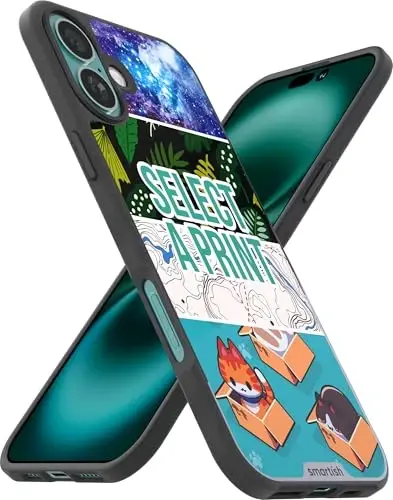 Smartish® iPhone 16 Plus magnitli g‘ilofi - MagSafe bilan mos keluvchi Gripmunk [Yengil + Himoya] Apple iPhone 16 Plus uchun mikrofiber astarlı ingichka va yupqa g‘ilof - Maxsus nashrlar - 1