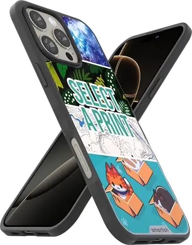 Smartish® iPhone 16 Pro Max magnitli g‘ilofi - MagSafe bilan mos keluvchi Gripmunk [Yengil + Himoya] Apple iPhone 16 Pro Max uchun mikrofiber astarli ingichka va yupqa g‘ilof - Maxsus nashrlar 