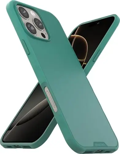 Smartish® iPhone 16 Pro Max Magnetic Case - Gripmunk Compatible with MagSafe [Lightweight + Protective] Slim & Thin Grip Cover with Microfiber Lining for Apple iPhone 16 Pro Max - So Jaded - 1