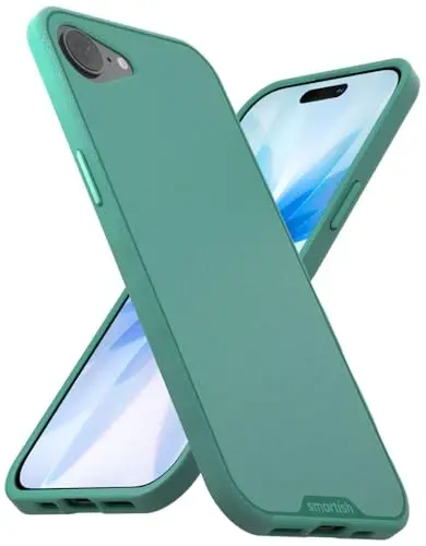 Smartish® iPhone 16e MagSafe Case - Gripmunk Magnetic Slim Case [Lightweight + Protective] Thin Grip Cover with Microfiber Lining for Apple iPhone 16e 2025 - So Jaded - 1