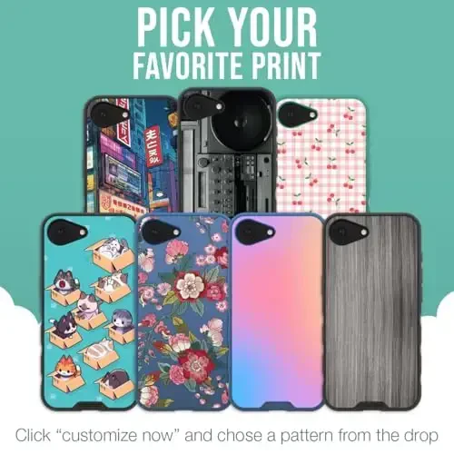 Smartish® iPhone 16e MagSafe Case - Gripmunk Magnetic Slim Case [Lightweight + Protective] Thin Grip Cover with Microfiber Lining for Apple iPhone 16e 2025 - Custom Prints - SMARTISH (1)