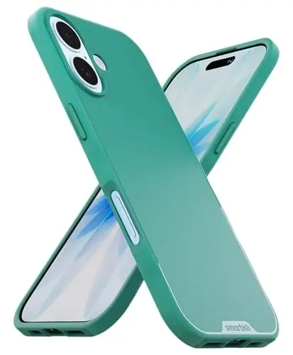 Smartish® iPhone 17 MagSafe G'ilofi - Gripmunk Magnetic Slim Case [Yengil + Himoyalovchi] Apple iPhone 17 uchun mikrofiber astarli ingichka tutqichli g'ilof - So Jaded - 5