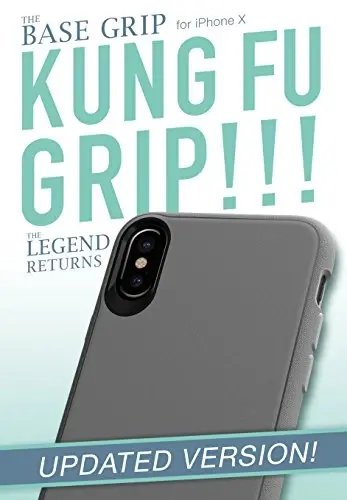 Smartish iPhone Xs/S Slim MagSafe Case, Gripmunk, Slim Magnetic Grip Case, Gray - SMARTISH (1)