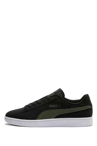 Smash Buck Qora Yashil Sneaker Sport Oyoq Kiyimi-QORA/YASHIL - 1