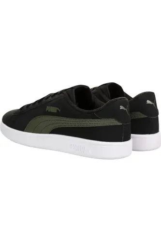 Smash Buck Unisex Black Casual Shoe-Black - 3