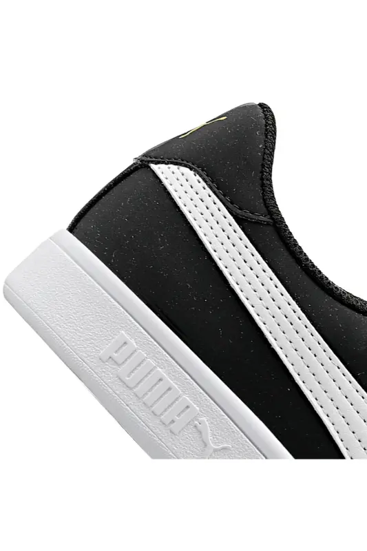 Smash V2 Buck Erkek Siyah Sneaker Ayakkabı 36516023 - Siyah-Beyaz - 6