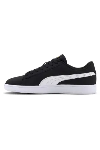 Smash V2 Buck Erkek Siyah Sneaker Ayakkabı 36516023 - Siyah-Beyaz - 7