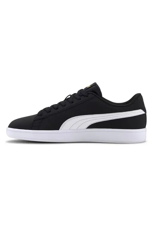 Smash V2 Buck Erkek Siyah Sneaker Ayakkabı 36516023 - Siyah-Beyaz - 7