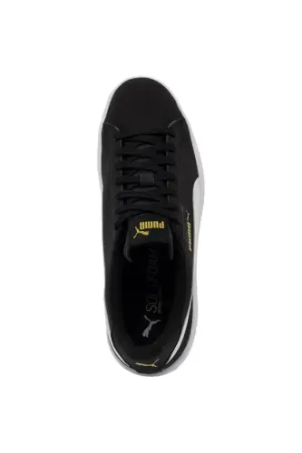 Smash V2 Buck Uniseks Spor Ayakkabı SİYAH BEYAZ-Siyah - 3