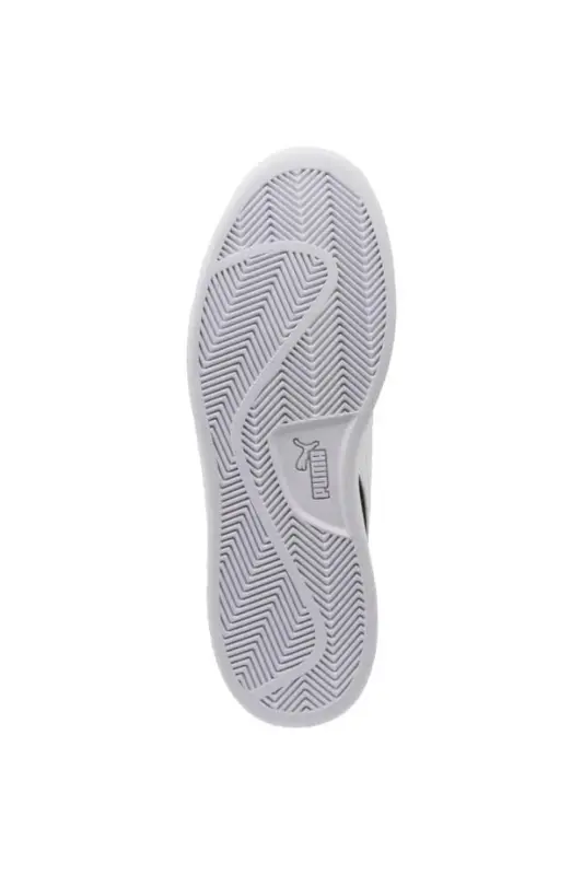 Smash V2 Buck Uniseks Spor Ayakkabı SİYAH BEYAZ-Siyah - 6