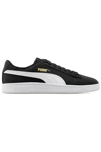 Smash V2 Buck Erkek Siyah Sneaker Ayakkabı 36516023 - Siyah-Beyaz 