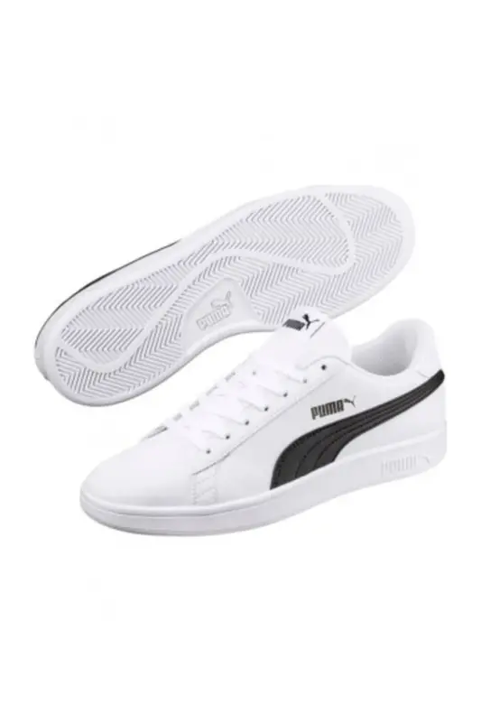 Smash V2 Buck - Unisex White Sneaker - White - 1