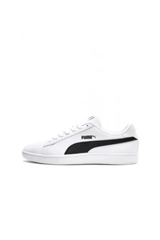 Smash V2 Buck - Unisex White Sneaker - White - 3