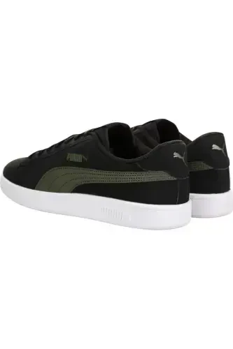 Smash V2 Unisex Sport Oyoq Kiyimi 36516005-Puma Black - 3