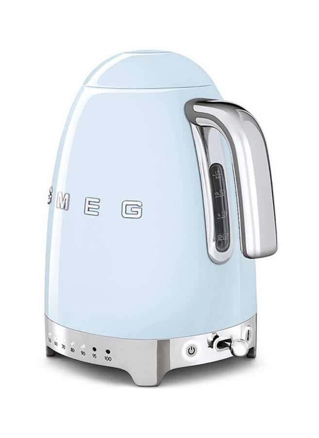 SMEG 50-yillarda Retro uslubidagi KLF04PBEU Pastel ko'k rangli haroratni boshqarishli choynak - 2