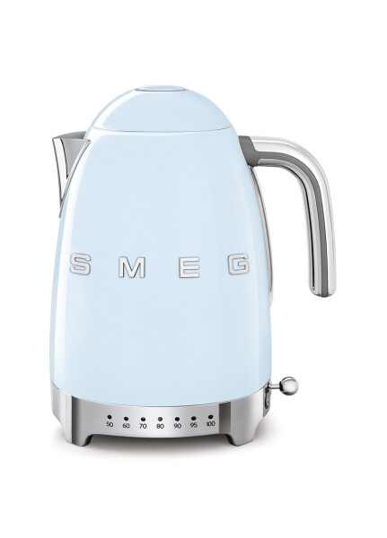 SMEG 50-yillarda Retro uslubidagi KLF04PBEU Pastel ko'k rangli haroratni boshqarishli choynak - 3