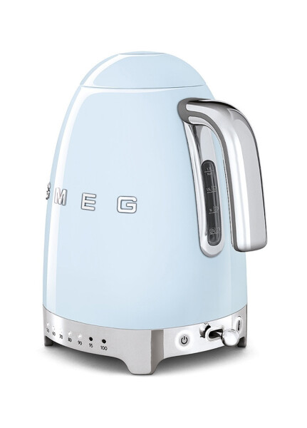 SMEG 50-yillarda Retro uslubidagi KLF04PBEU Pastel ko'k rangli haroratni boshqarishli choynak - 4