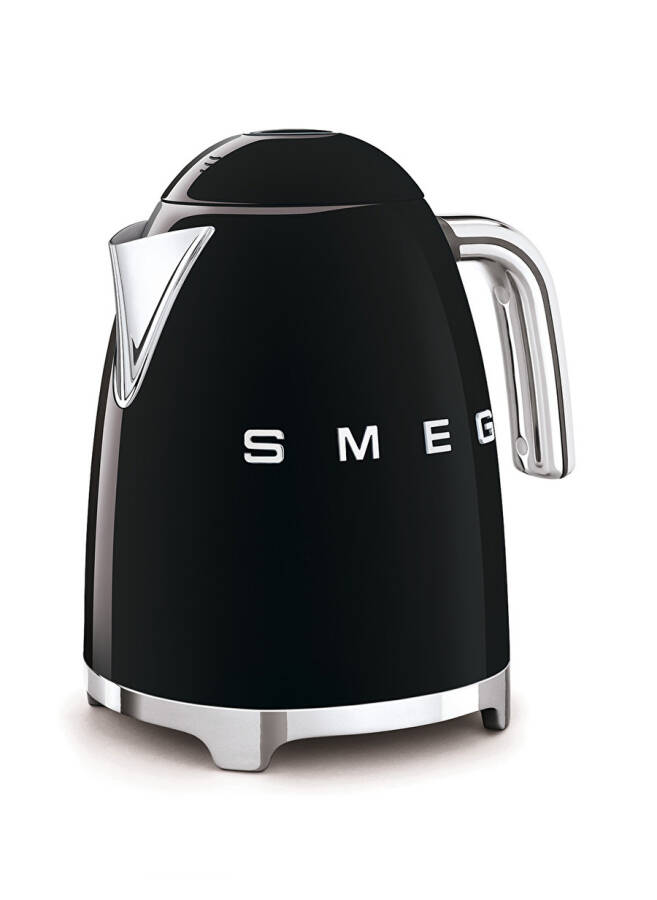 SMEG 50'ler Tarzı Retro KLF03BLEU Siyah Su Isıtıcı - 2