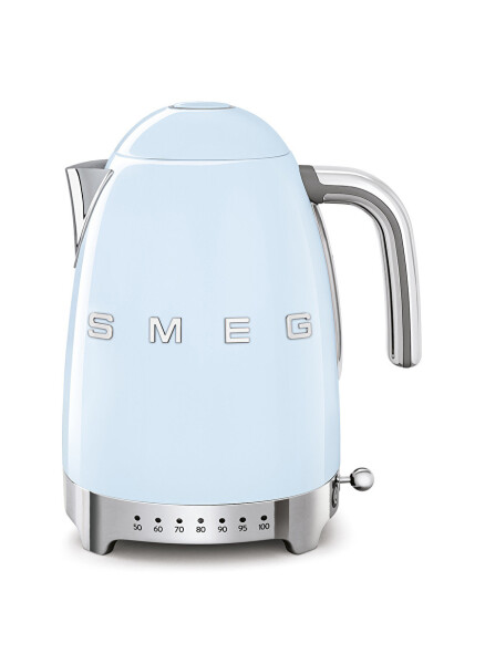 SMEG 50'ler Tarzı Retro KLF04PBEU Pastel Mavi Isı Ayarlı Kettle - 1