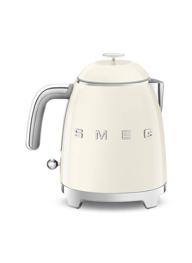 Smeg 50's Style KLF05CREU 0.8 Litre Cream Mini Kettle - 5