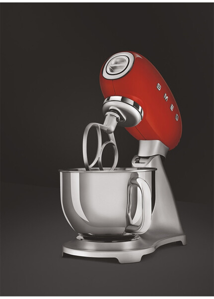 SMEG 50's Style Retro SMF02RDEU Red Stand Mixer - 5