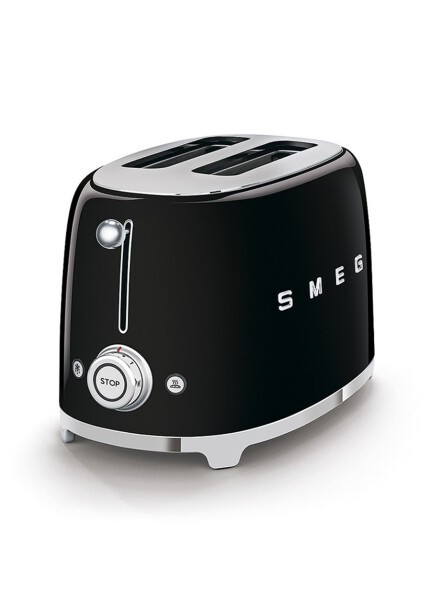 SMEG 50's Style Retro TSF01BLEU Black Toaster - 6