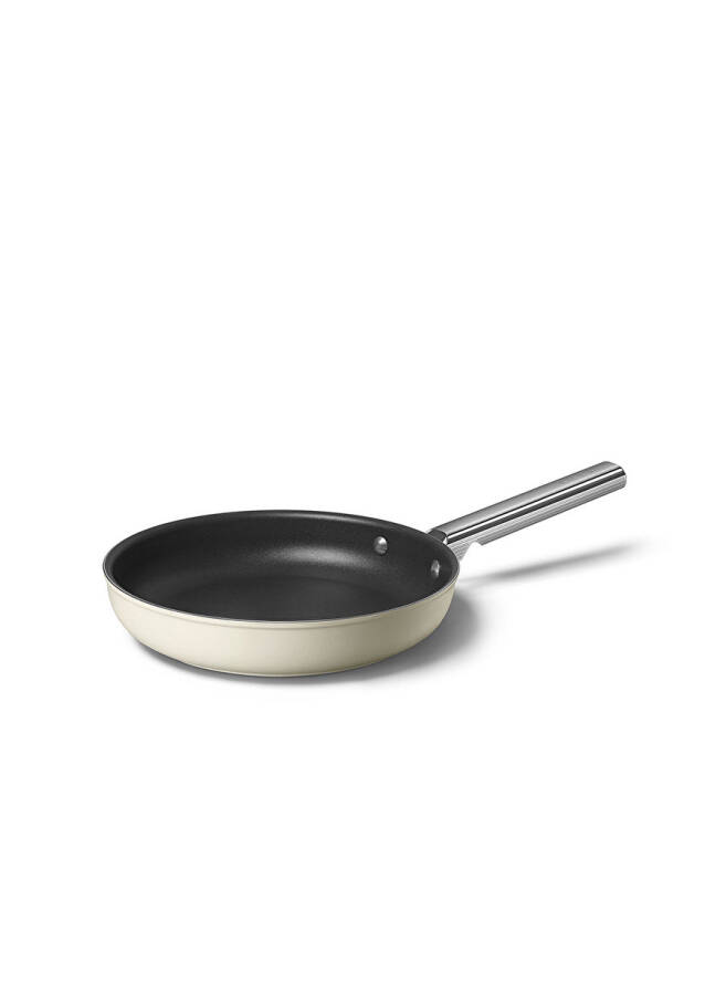 SMEG Cookware 50'ler Tarzı CKFF2601CRM Krem Tava 26 Cm - 1