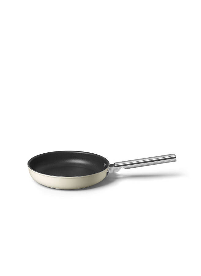 SMEG Cookware 50'ler Tarzı CKFF2601CRM Krem Tava 26 Cm - 4