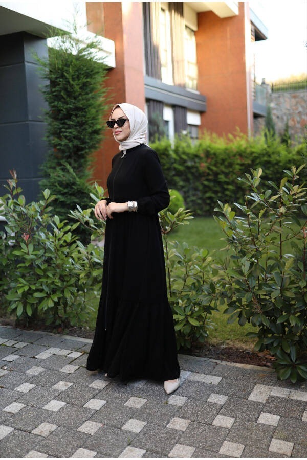 Smocked Abaya - 4