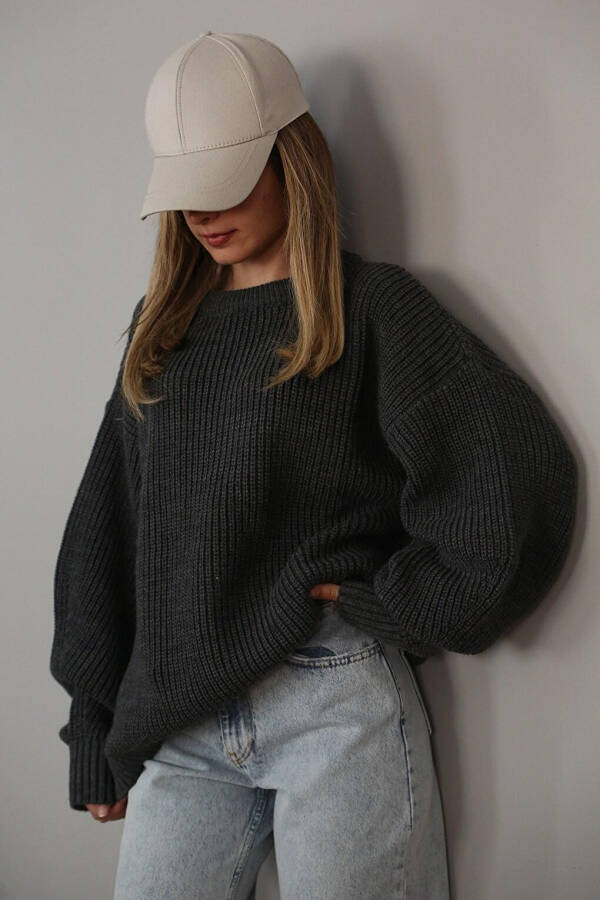 Smoked Basic Knit Sweater MG1304 - 3