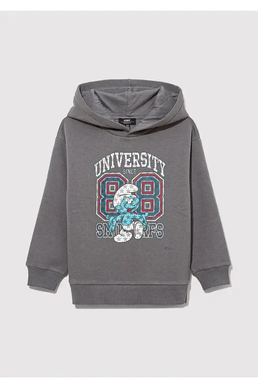 Smurfs Print Grey Sweatshirt 6S10085-80017 - 2
