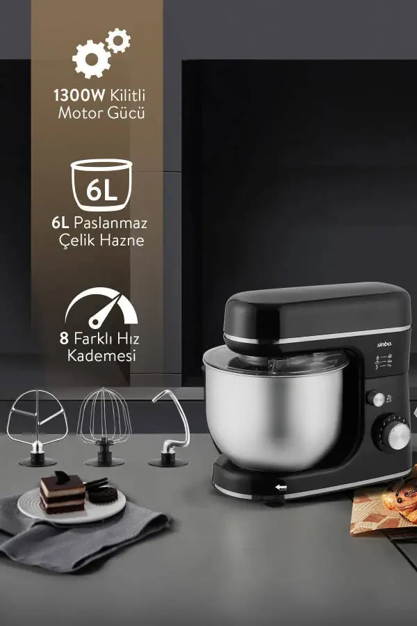 SMX-2769 Stendl Mikser 1300 Vatt 6 Litr - 1