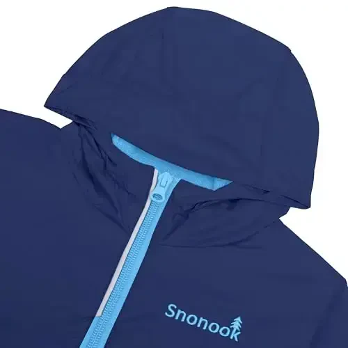 Snonook Toddler Yomg'ir Kurtkasi - Mikroflis Astarlı Bolalar Yomg'ir Kurtkasi - Qizlar Yomg'ir Kurtkasi - O'g'il Bolalar Yomg'ir Kurtkasi - Toddler Yomg'ir Palto - 6